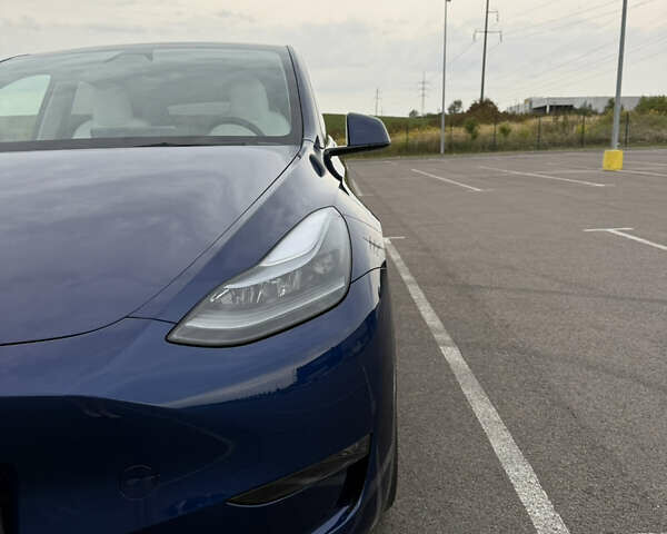 Синий Тесла Model Y, объемом двигателя 0 л и пробегом 7 тыс. км за 34900 $, фото 22 на Automoto.ua