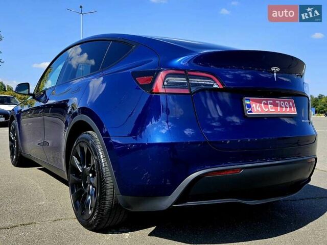 Синій Тесла Model Y, об'ємом двигуна 0 л та пробігом 45 тис. км за 29900 $, фото 10 на Automoto.ua
