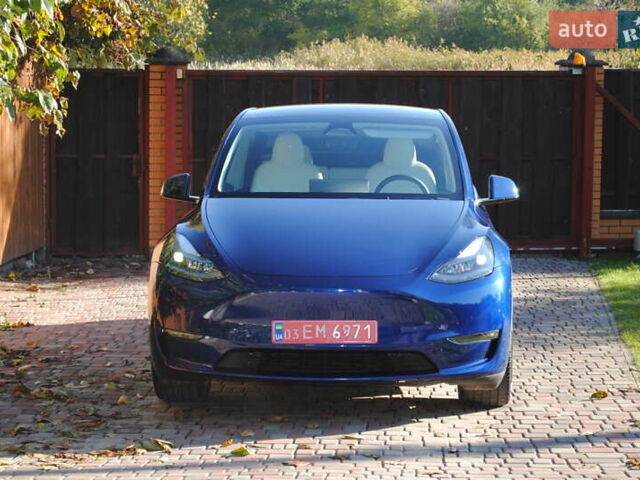 Синій Тесла Model Y, об'ємом двигуна 0 л та пробігом 24 тис. км за 26400 $, фото 7 на Automoto.ua