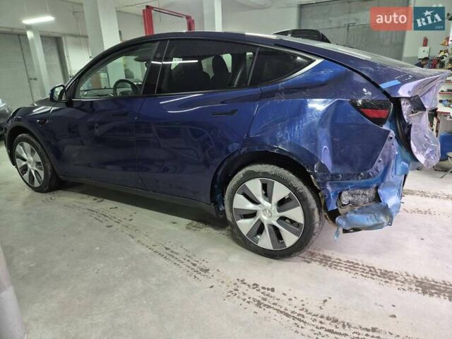 Синий Тесла Model Y, объемом двигателя 0 л и пробегом 44 тыс. км за 25000 $, фото 5 на Automoto.ua