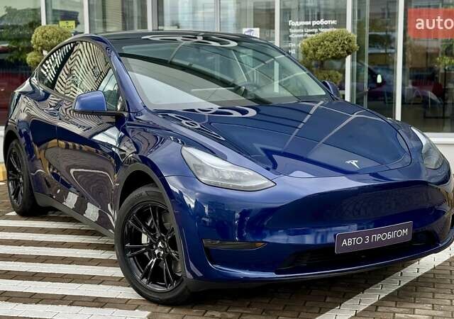 Тесла Model Y 2024 в Чернигове на Automoto.ua Синий Тесла Model Y, объемом двигателя 0 л и пробегом 6 тыс. км за 31800 $, фото 10 на Automoto.ua