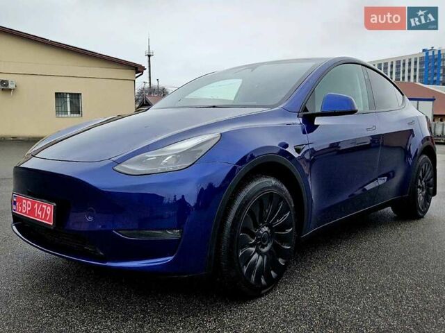 Синій Тесла Model Y, об'ємом двигуна 0 л та пробігом 13 тис. км за 28500 $, фото 1 на Automoto.ua