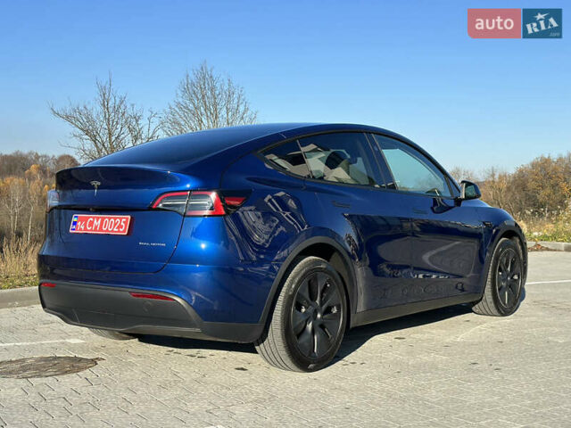 Синий Тесла Model Y, объемом двигателя 0 л и пробегом 10 тыс. км за 32500 $, фото 9 на Automoto.ua