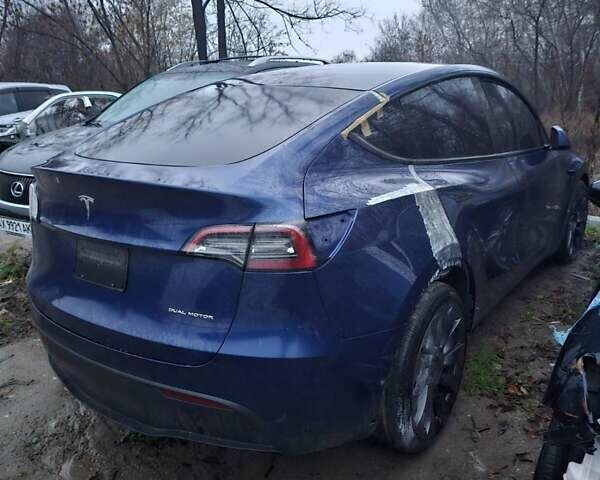 Синий Тесла Model Y, объемом двигателя 0 л и пробегом 5 тыс. км за 30500 $, фото 7 на Automoto.ua