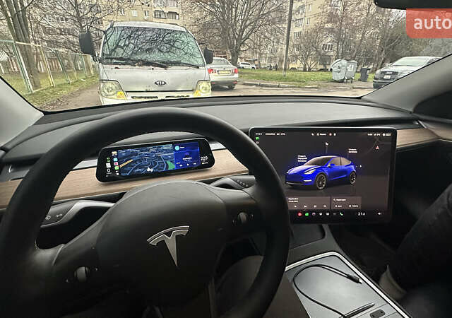 Синій Тесла Model Y, об'ємом двигуна 0 л та пробігом 38 тис. км за 25500 $, фото 15 на Automoto.ua