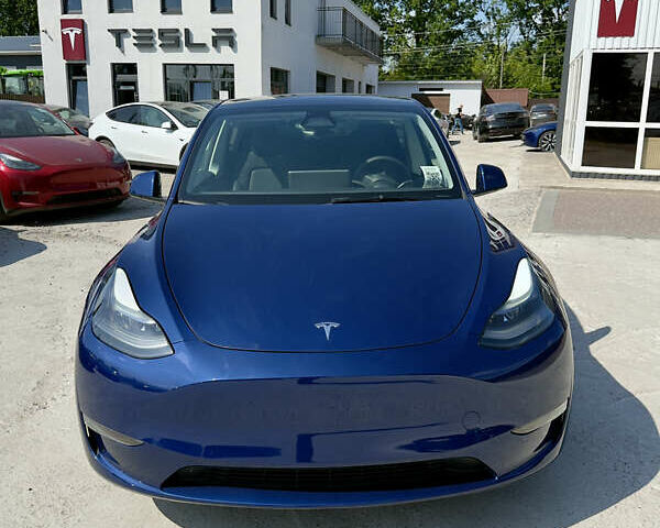 Синий Тесла Model Y, объемом двигателя 0 л и пробегом 1 тыс. км за 37500 $, фото 7 на Automoto.ua