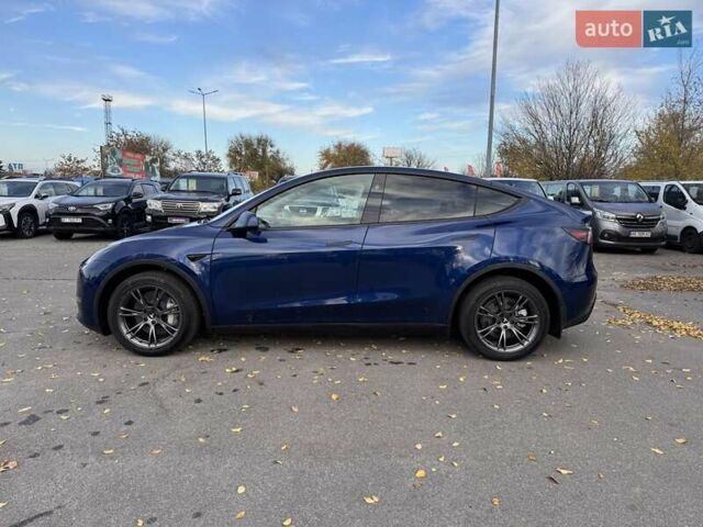 Синий Тесла Model Y, объемом двигателя 0 л и пробегом 8 тыс. км за 31900 $, фото 7 на Automoto.ua