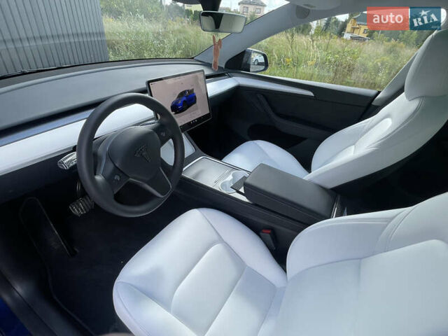 Синий Тесла Model Y, объемом двигателя 0 л и пробегом 6 тыс. км за 31900 $, фото 7 на Automoto.ua