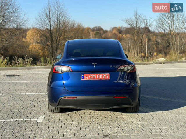 Синий Тесла Model Y, объемом двигателя 0 л и пробегом 10 тыс. км за 32500 $, фото 40 на Automoto.ua