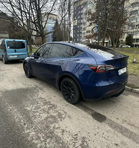 Синій Тесла Model Y, об'ємом двигуна 0 л та пробігом 38 тис. км за 25500 $, фото 3 на Automoto.ua