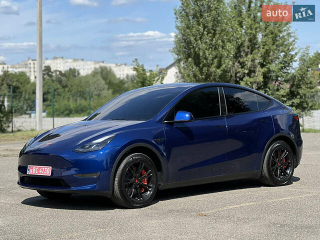 Синій Тесла Model Y, об'ємом двигуна 0 л та пробігом 9 тис. км за 29999 $, фото 1 на Automoto.ua