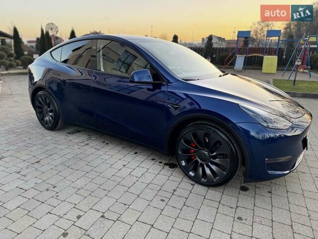 Синій Тесла Model Y, об'ємом двигуна 0 л та пробігом 29 тис. км за 27500 $, фото 10 на Automoto.ua