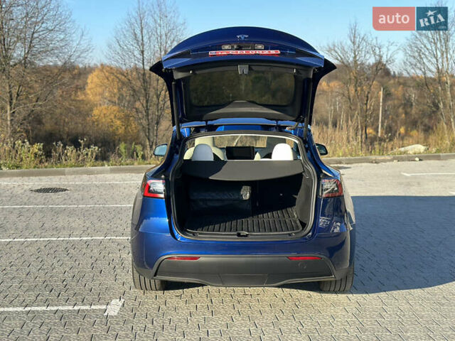 Синий Тесла Model Y, объемом двигателя 0 л и пробегом 10 тыс. км за 32500 $, фото 33 на Automoto.ua