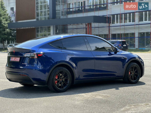 Синій Тесла Model Y, об'ємом двигуна 0 л та пробігом 9 тис. км за 29999 $, фото 4 на Automoto.ua