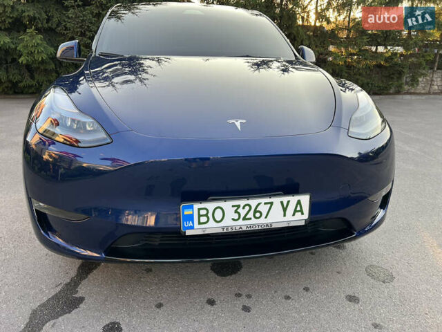 Синий Тесла Model Y, объемом двигателя 0 л и пробегом 13 тыс. км за 29500 $, фото 15 на Automoto.ua