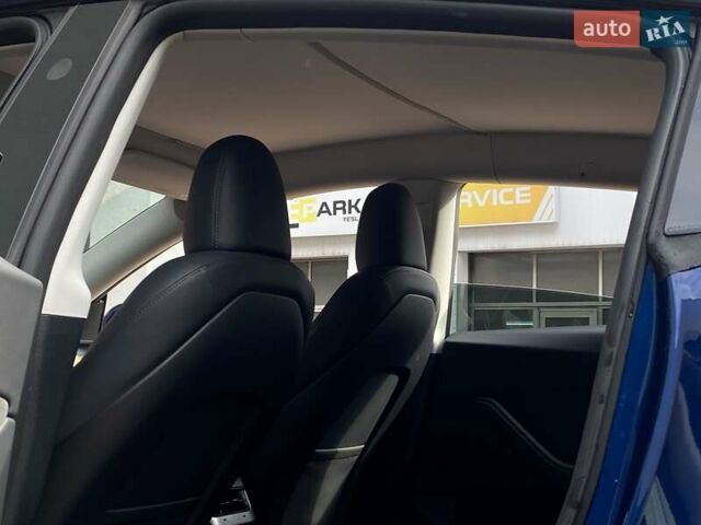 Синий Тесла Model Y, объемом двигателя 0 л и пробегом 16 тыс. км за 36999 $, фото 15 на Automoto.ua