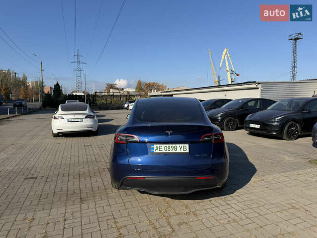 Синий Тесла Model Y, объемом двигателя 0 л и пробегом 12 тыс. км за 31500 $, фото 7 на Automoto.ua