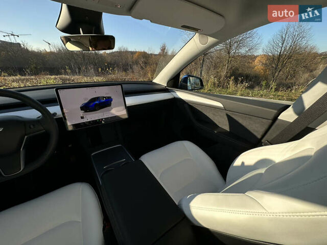 Синий Тесла Model Y, объемом двигателя 0 л и пробегом 10 тыс. км за 32500 $, фото 44 на Automoto.ua