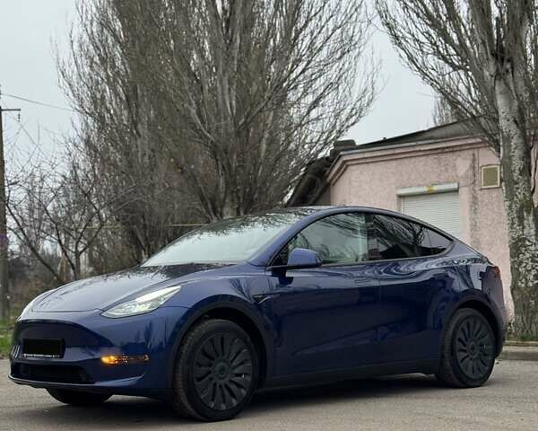 Синий Тесла Model Y, объемом двигателя 0 л и пробегом 27 тыс. км за 25999 $, фото 9 на Automoto.ua