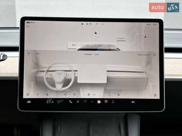 Синий Тесла Model Y, объемом двигателя 0 л и пробегом 12 тыс. км за 33999 $, фото 17 на Automoto.ua