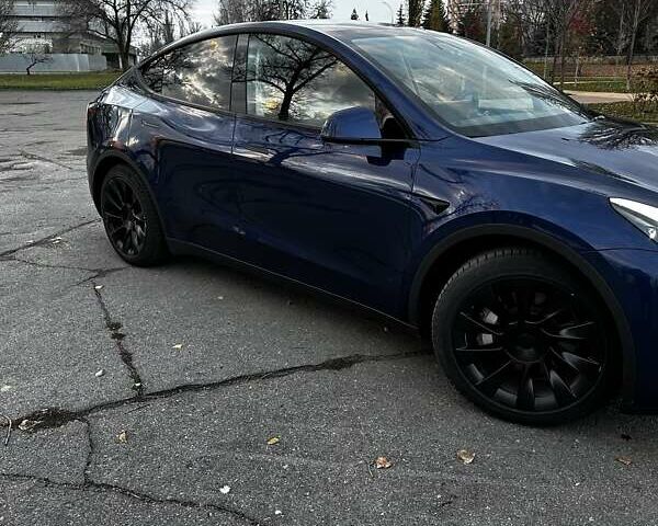 Синий Тесла Model Y, объемом двигателя 0 л и пробегом 43 тыс. км за 27500 $, фото 10 на Automoto.ua