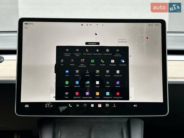 Синий Тесла Model Y, объемом двигателя 0 л и пробегом 12 тыс. км за 33999 $, фото 20 на Automoto.ua