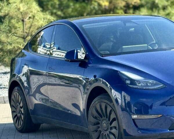 Синій Тесла Model Y, об'ємом двигуна 0 л та пробігом 18 тис. км за 31499 $, фото 1 на Automoto.ua