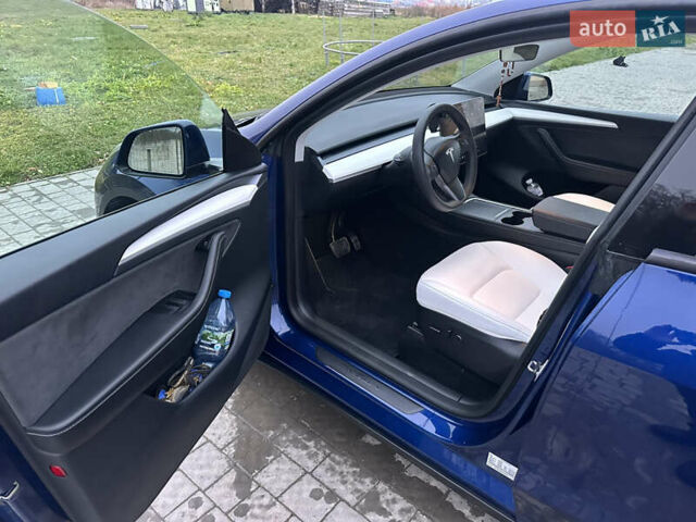 Синий Тесла Model Y, объемом двигателя 0 л и пробегом 47 тыс. км за 32000 $, фото 8 на Automoto.ua