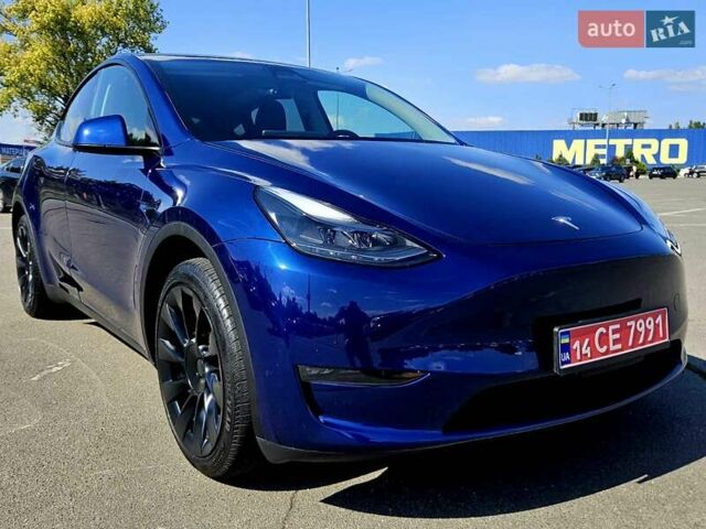 Синій Тесла Model Y, об'ємом двигуна 0 л та пробігом 45 тис. км за 29900 $, фото 21 на Automoto.ua