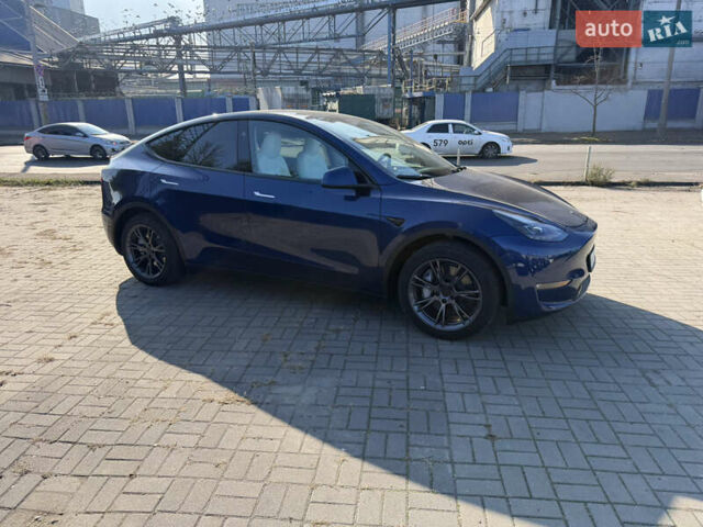 Синий Тесла Model Y, объемом двигателя 0 л и пробегом 12 тыс. км за 31500 $, фото 5 на Automoto.ua