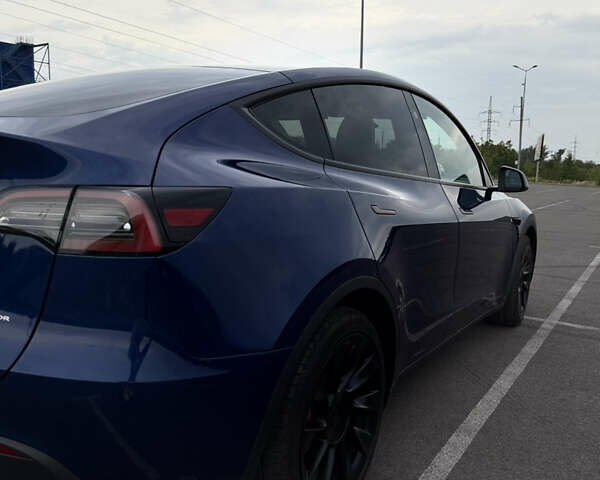 Синий Тесла Model Y, объемом двигателя 0 л и пробегом 7 тыс. км за 34900 $, фото 6 на Automoto.ua