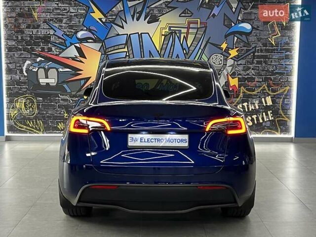 Синий Тесла Model Y, объемом двигателя 0 л и пробегом 8 тыс. км за 34199 $, фото 13 на Automoto.ua
