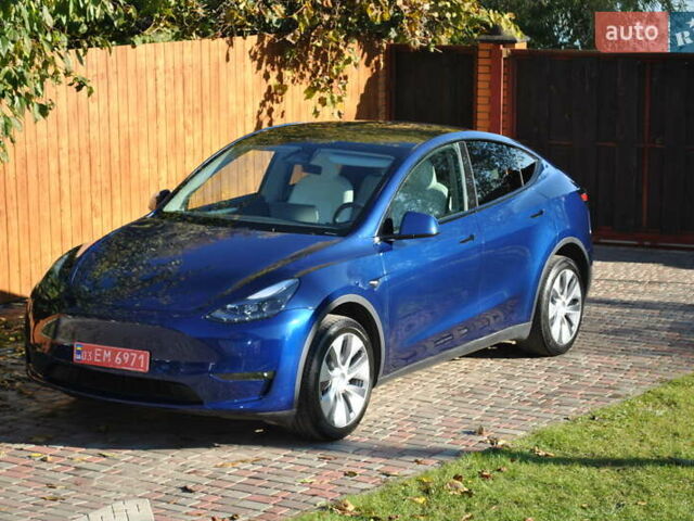 Синій Тесла Model Y, об'ємом двигуна 0 л та пробігом 24 тис. км за 26400 $, фото 43 на Automoto.ua