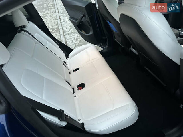 Синий Тесла Model Y, объемом двигателя 0 л и пробегом 47 тыс. км за 32000 $, фото 16 на Automoto.ua