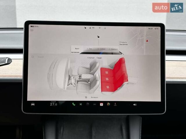 Синий Тесла Model Y, объемом двигателя 0 л и пробегом 12 тыс. км за 33999 $, фото 18 на Automoto.ua