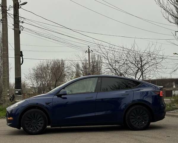 Синий Тесла Model Y, объемом двигателя 0 л и пробегом 27 тыс. км за 25999 $, фото 8 на Automoto.ua