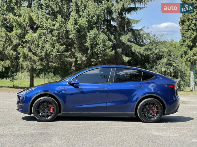 Синій Тесла Model Y, об'ємом двигуна 0 л та пробігом 9 тис. км за 29999 $, фото 5 на Automoto.ua
