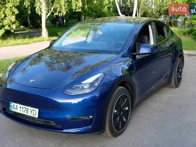 Синий Тесла Model Y, объемом двигателя 0 л и пробегом 21 тыс. км за 33000 $, фото 5 на Automoto.ua
