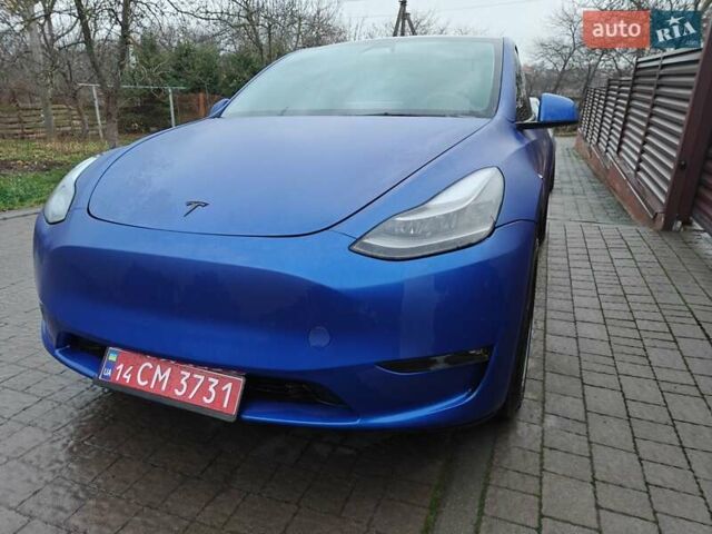 Синій Тесла Model Y, об'ємом двигуна 0 л та пробігом 14 тис. км за 29800 $, фото 5 на Automoto.ua