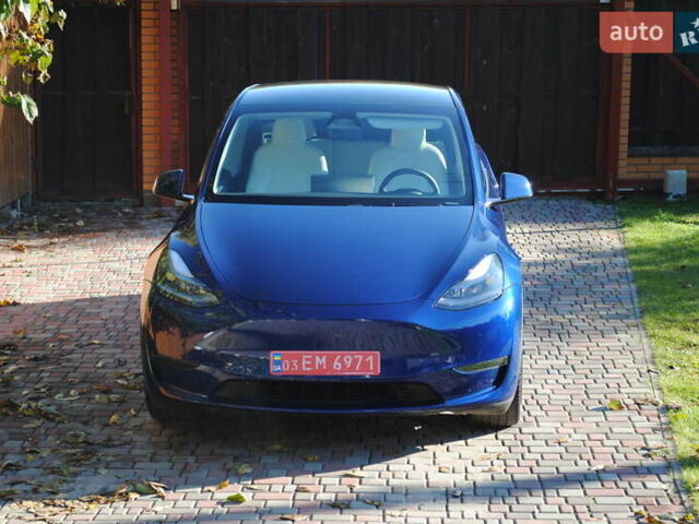 Синій Тесла Model Y, об'ємом двигуна 0 л та пробігом 24 тис. км за 26400 $, фото 6 на Automoto.ua