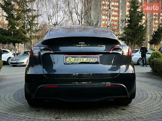 Синий Тесла Model Y, объемом двигателя 0 л и пробегом 24 тыс. км за 33850 $, фото 5 на Automoto.ua