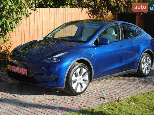 Синій Тесла Model Y, об'ємом двигуна 0 л та пробігом 24 тис. км за 26400 $, фото 8 на Automoto.ua