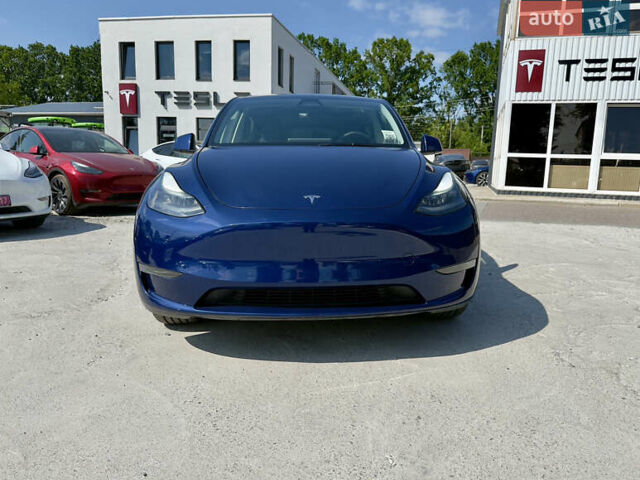 Синий Тесла Model Y, объемом двигателя 0 л и пробегом 1 тыс. км за 37500 $, фото 8 на Automoto.ua