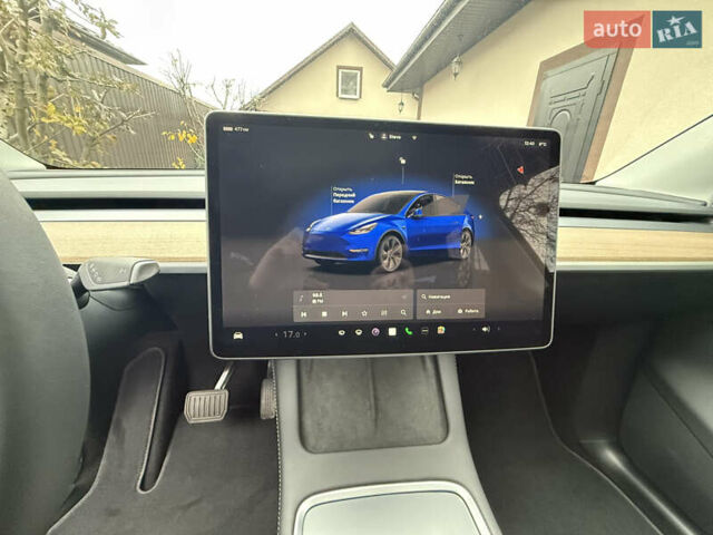 Синий Тесла Model Y, объемом двигателя 0 л и пробегом 9 тыс. км за 26900 $, фото 8 на Automoto.ua