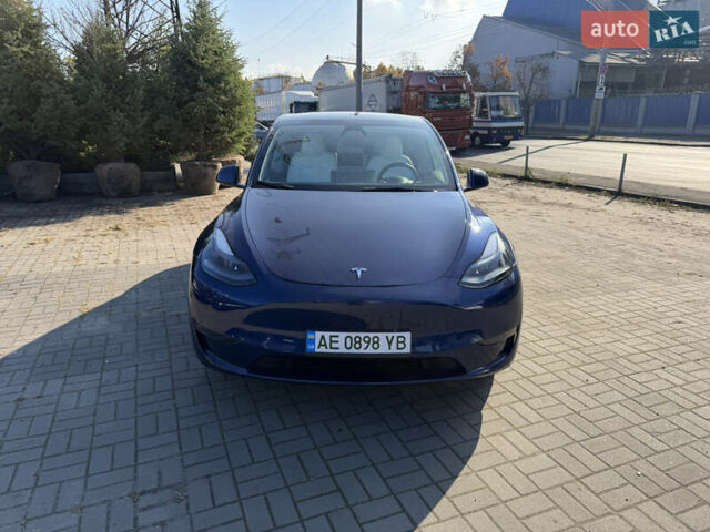 Синий Тесла Model Y, объемом двигателя 0 л и пробегом 12 тыс. км за 31500 $, фото 4 на Automoto.ua