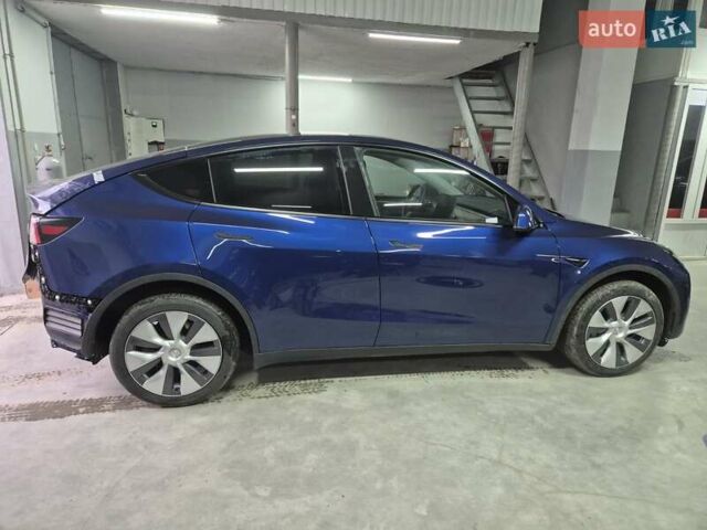Синий Тесла Model Y, объемом двигателя 0 л и пробегом 44 тыс. км за 25000 $, фото 6 на Automoto.ua