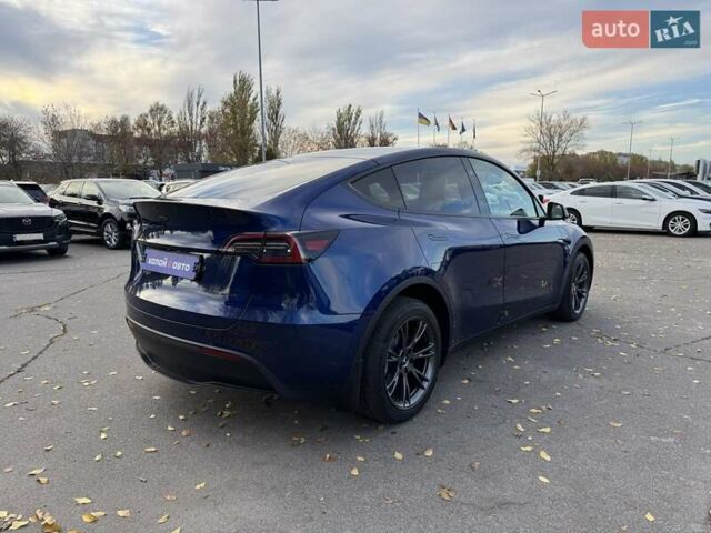Синий Тесла Model Y, объемом двигателя 0 л и пробегом 8 тыс. км за 31900 $, фото 4 на Automoto.ua