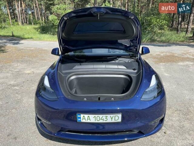 Синий Тесла Model Y, объемом двигателя 0 л и пробегом 18 тыс. км за 33500 $, фото 14 на Automoto.ua