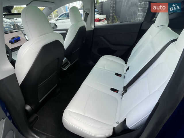 Синий Тесла Model Y, объемом двигателя 0 л и пробегом 6 тыс. км за 31900 $, фото 9 на Automoto.ua