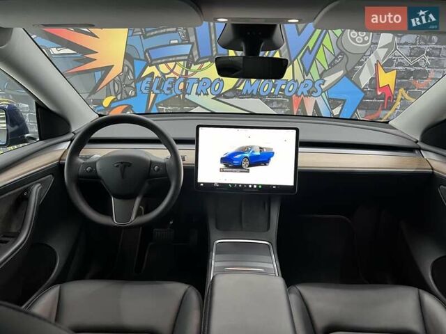 Синий Тесла Model Y, объемом двигателя 0 л и пробегом 8 тыс. км за 34199 $, фото 17 на Automoto.ua